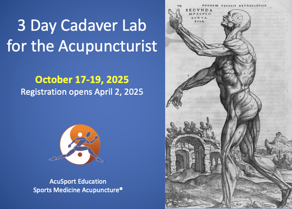 October 2025 Cadaver Lab Flyer