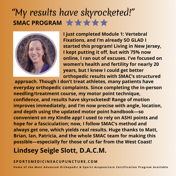 SMAC Program Testimonial