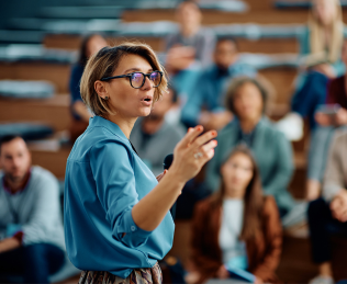 Mother with son at beach