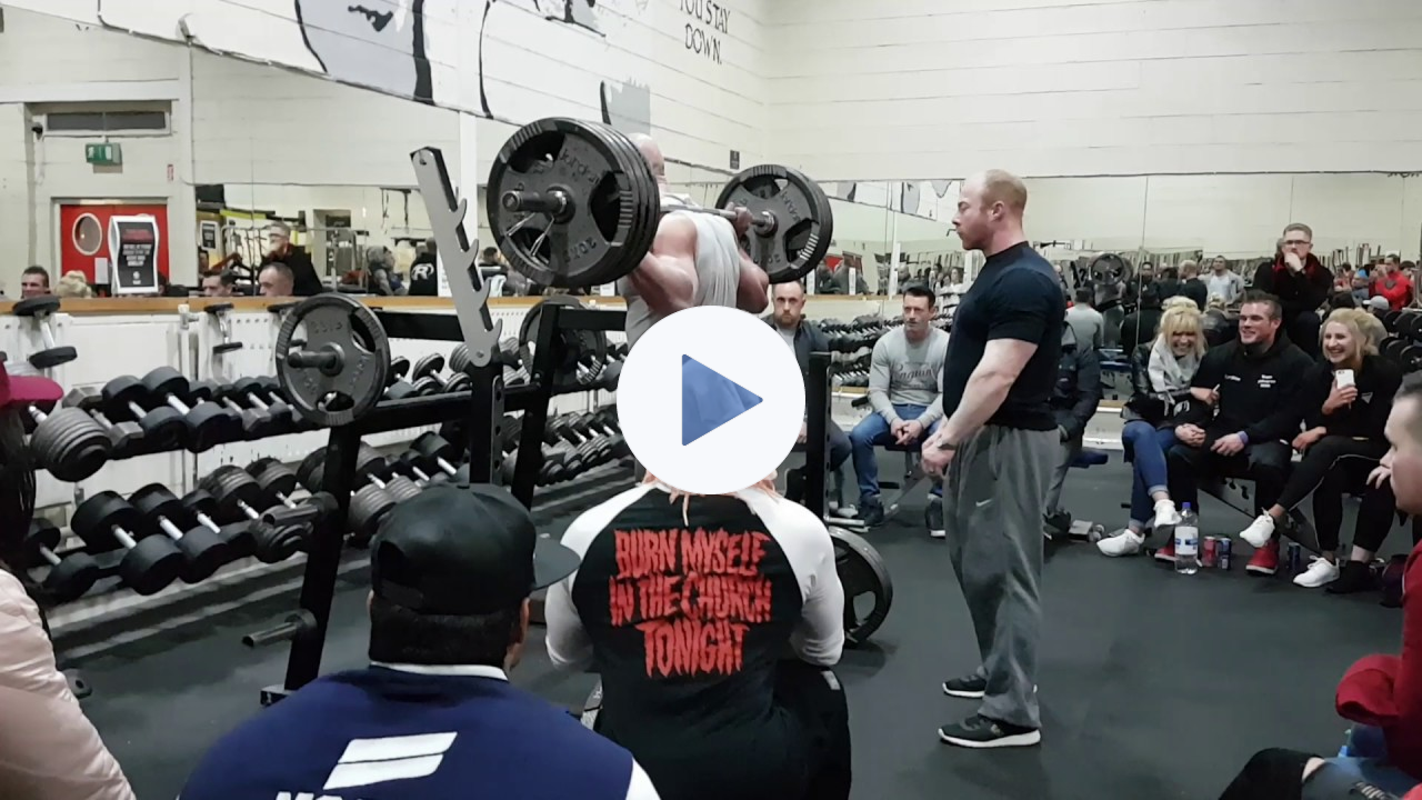 Full Squat 180kg(400lbs) x 42 Reps!!!