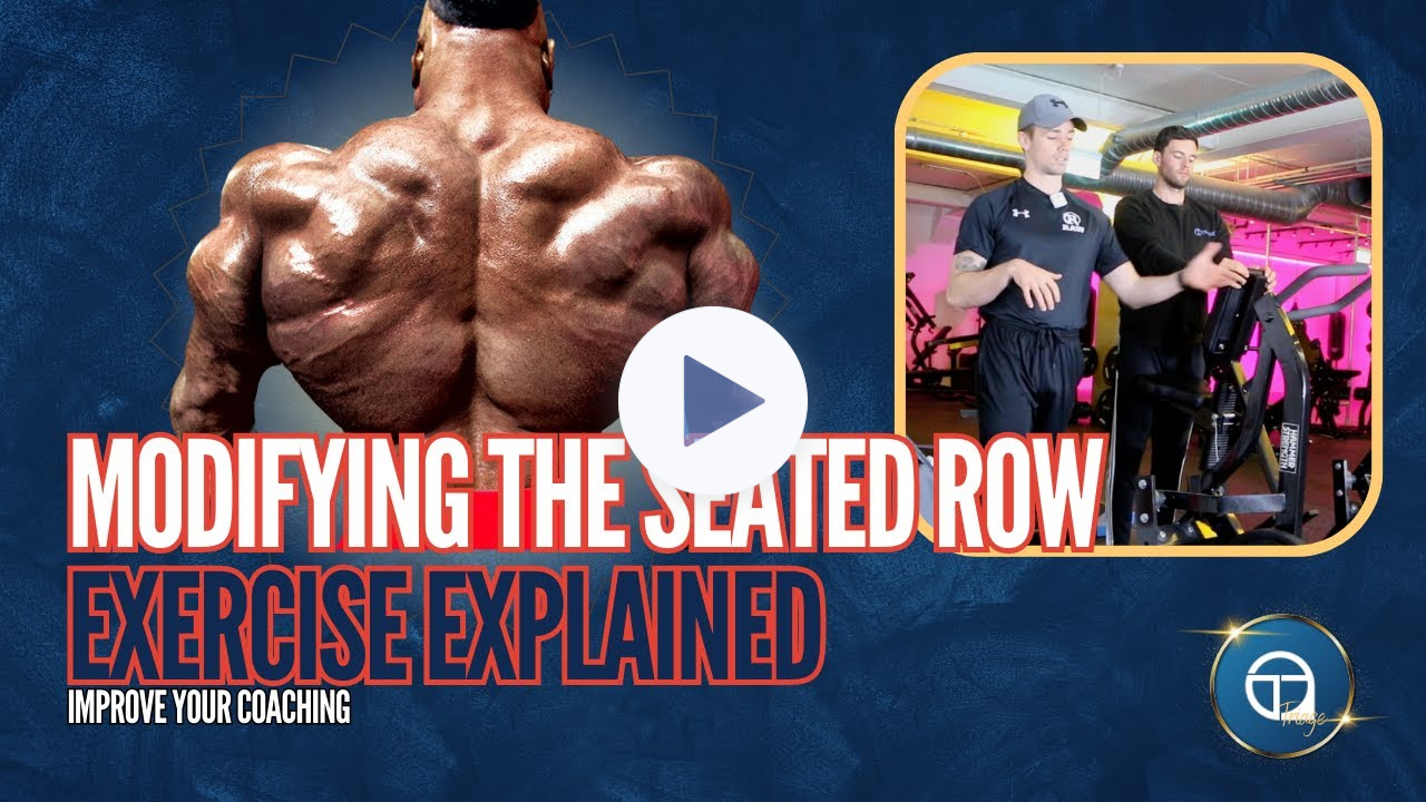 Modifying The Plate Loaded Seated Row For Better Results