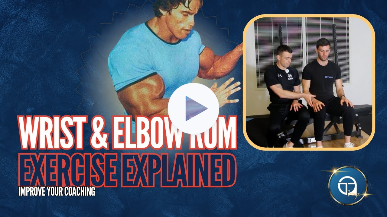 Wrist and Elbow Range Of Motion Assessment