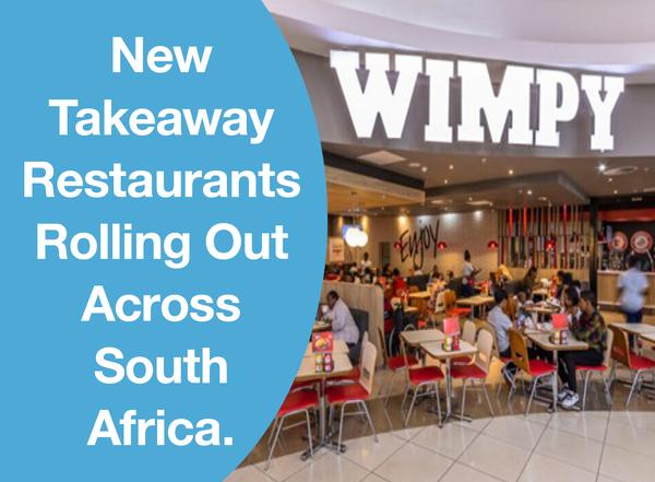 New Takeaway Restaurants Rolling Out Across South Africa.