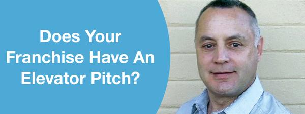 Does Your Franchise Have An Elevator Pitch?