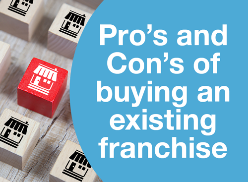 Pro's and Con's of buying an existing franchise