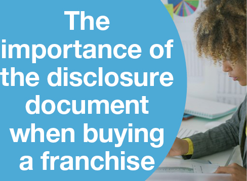 The importance of the disclosure document when buying a franchise