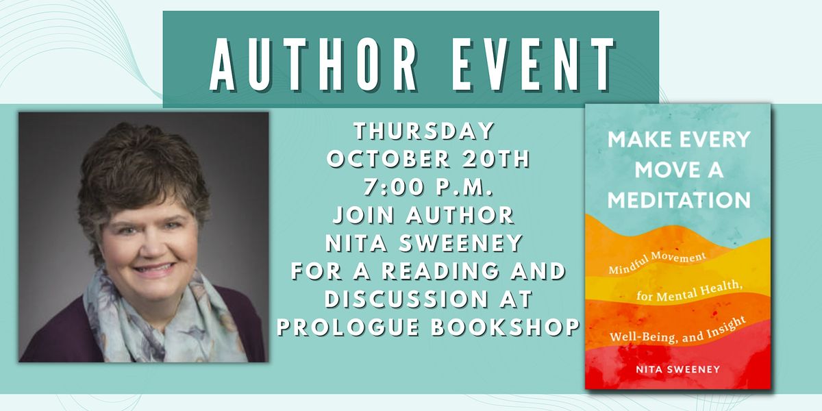 Nita Sweeney author event at Prologue Bookshop