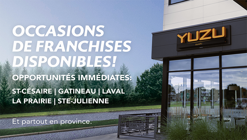 Opportunité de franchise Yuzu sushi