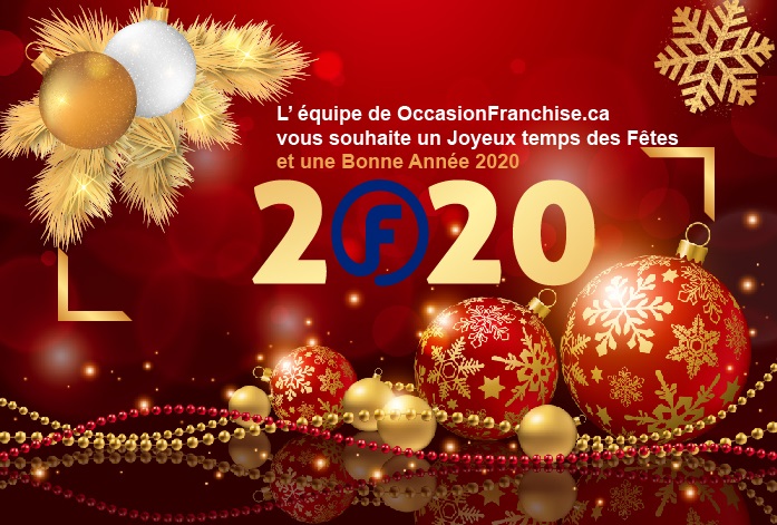 Joyeuses fêtes de la part d'Occasion Franchise