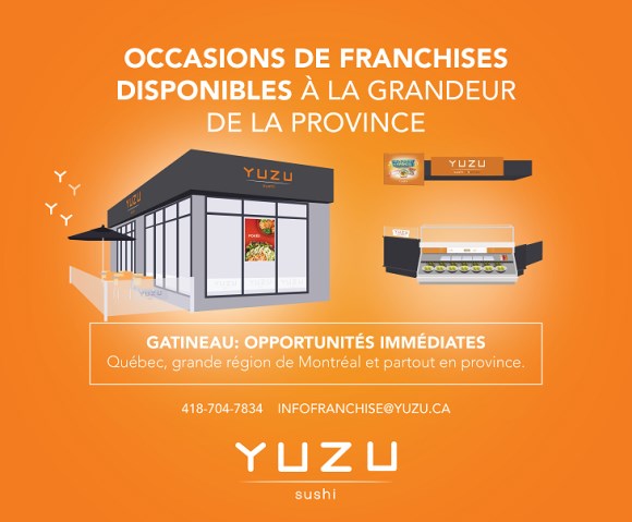 Opportunité de franchise Yuzu sushi