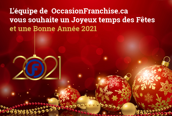 Joyeuses fêtes de la part d'Occasion Franchise