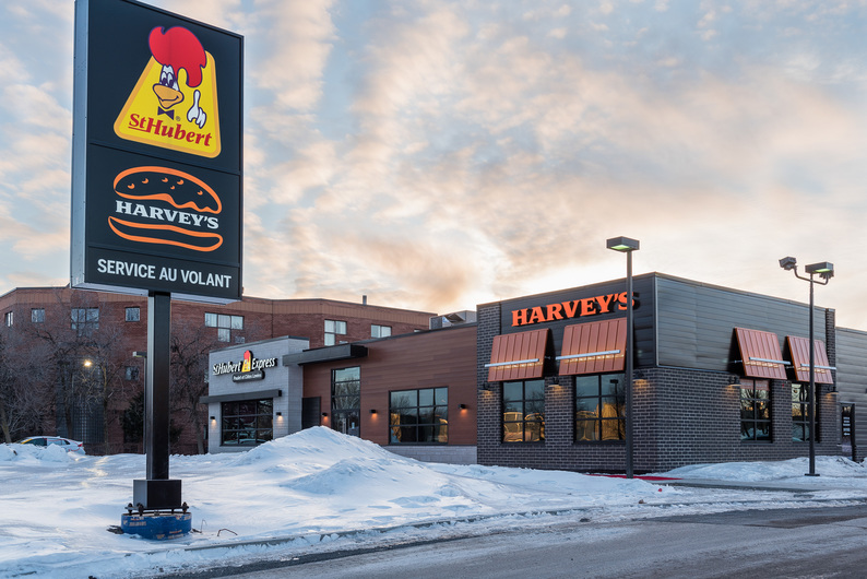 Combo St-Hubert Express et Harvey's