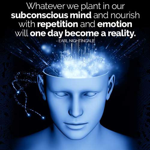 Reprogram subconscious mind