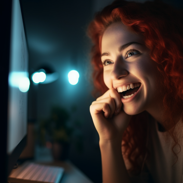 Mother with son baking