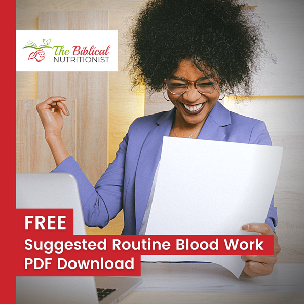 Suggested Routine Blood Work PDF Download