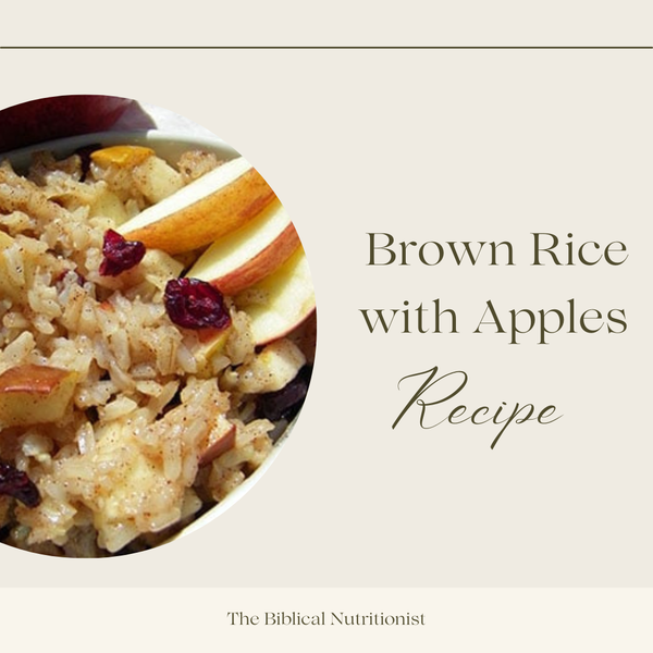 Brown Rice with Apples