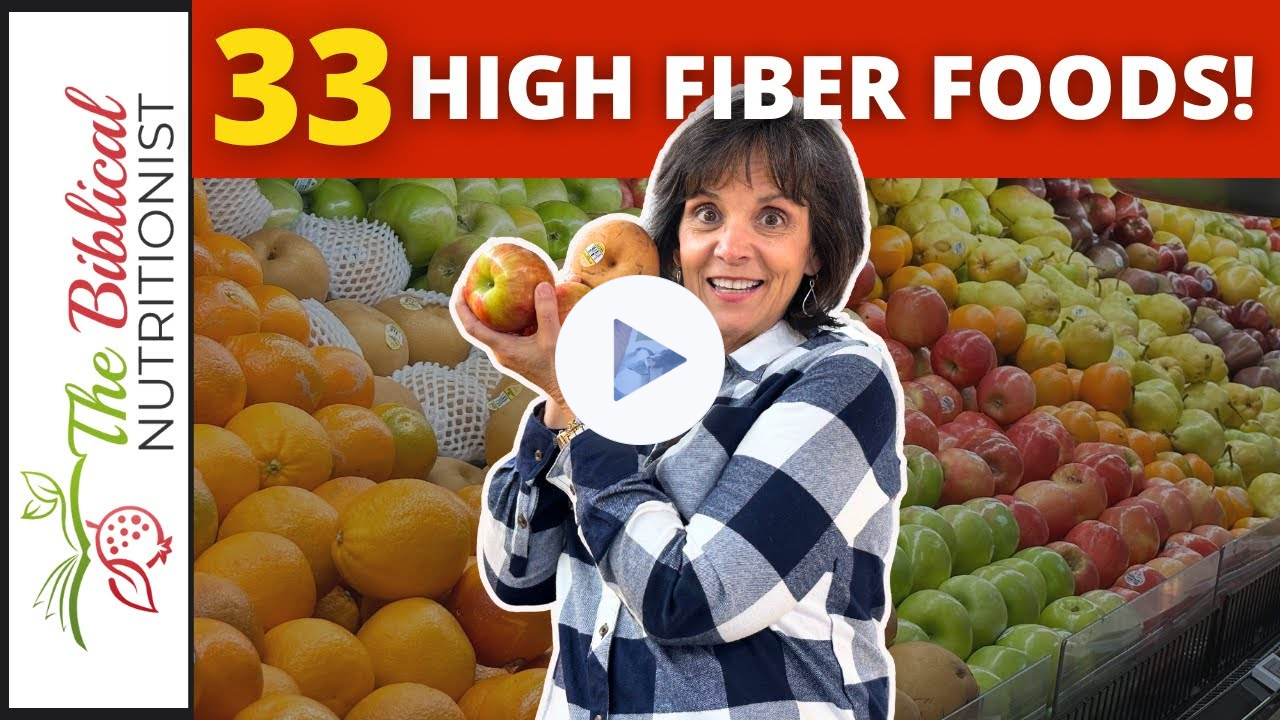 Top 33 Foods High In Fiber! | How Much Fiber Do You REALLY Need?