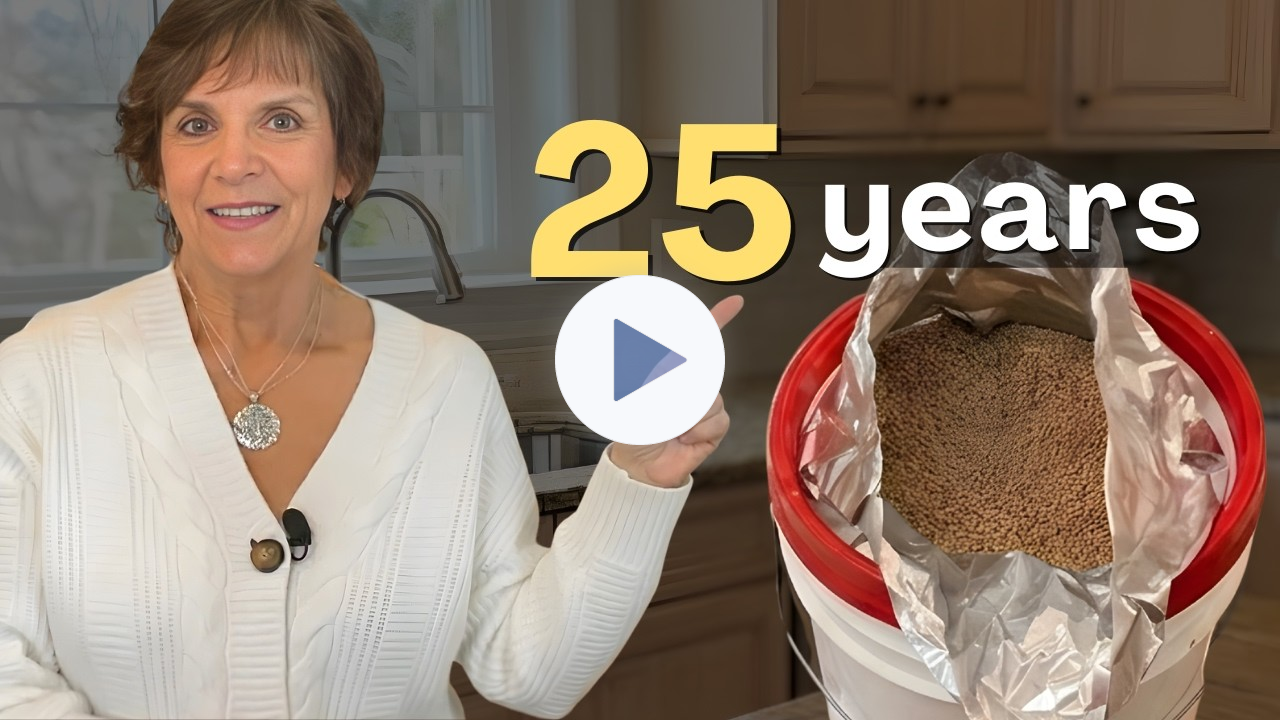 Stop Storing Grains Wrong - Here's How I Make Mine Last 25+ Years