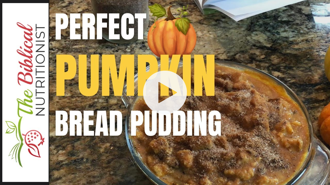 Healthy & Tasty Pumpkin Bread Pudding Easy Recipe