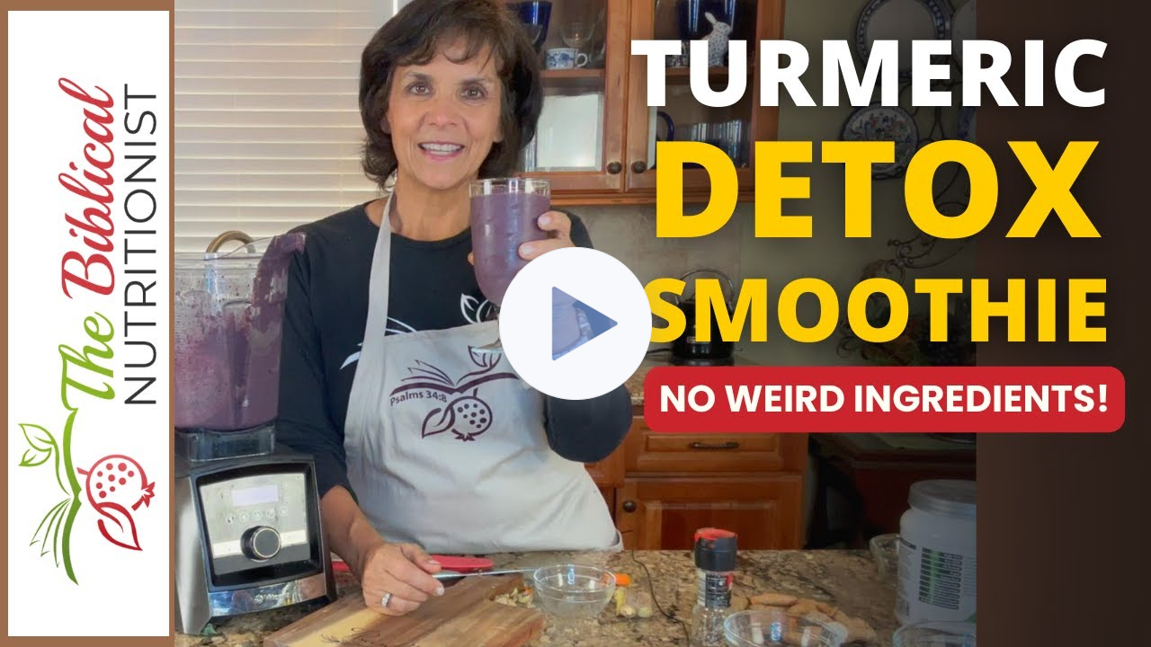 The BEST Anti-Inflammatory Smoothie | Turmeric Smoothie For Detox
