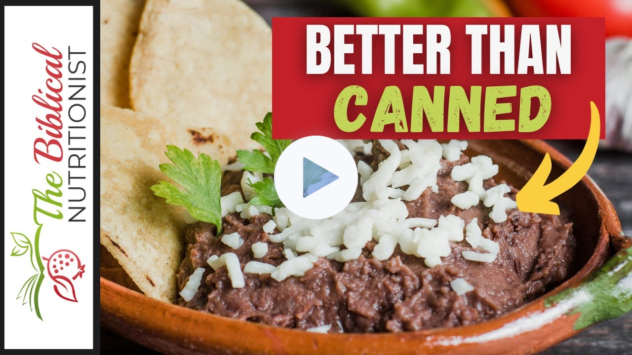 Best Homemade Refried Beans Recipe - You Won't Go Back To Canned!