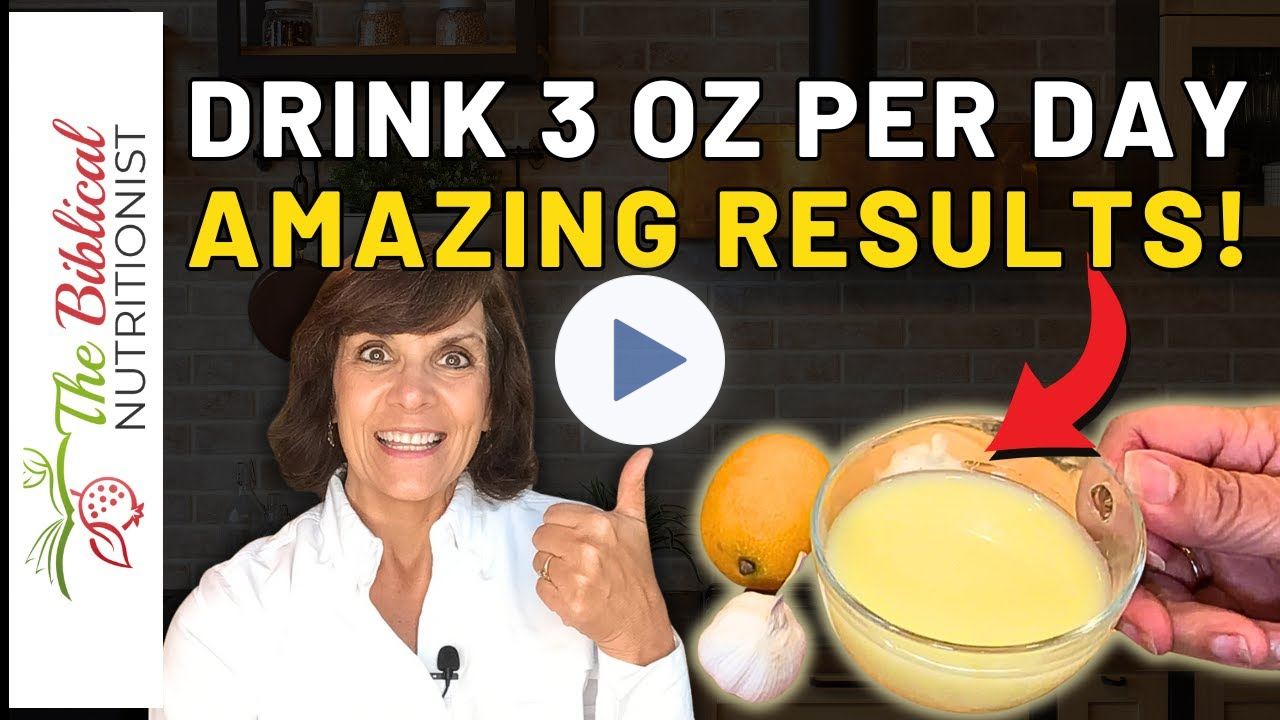 POWERFUL Benefits of Garlic and Lemon Water - The Drink Your Body Needs!