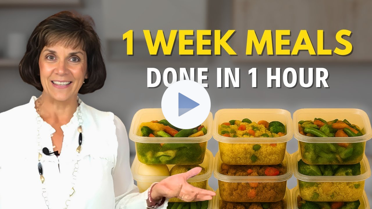 Quick and Easy Meal Prep for 1 Week | Done in Just 1 Hour