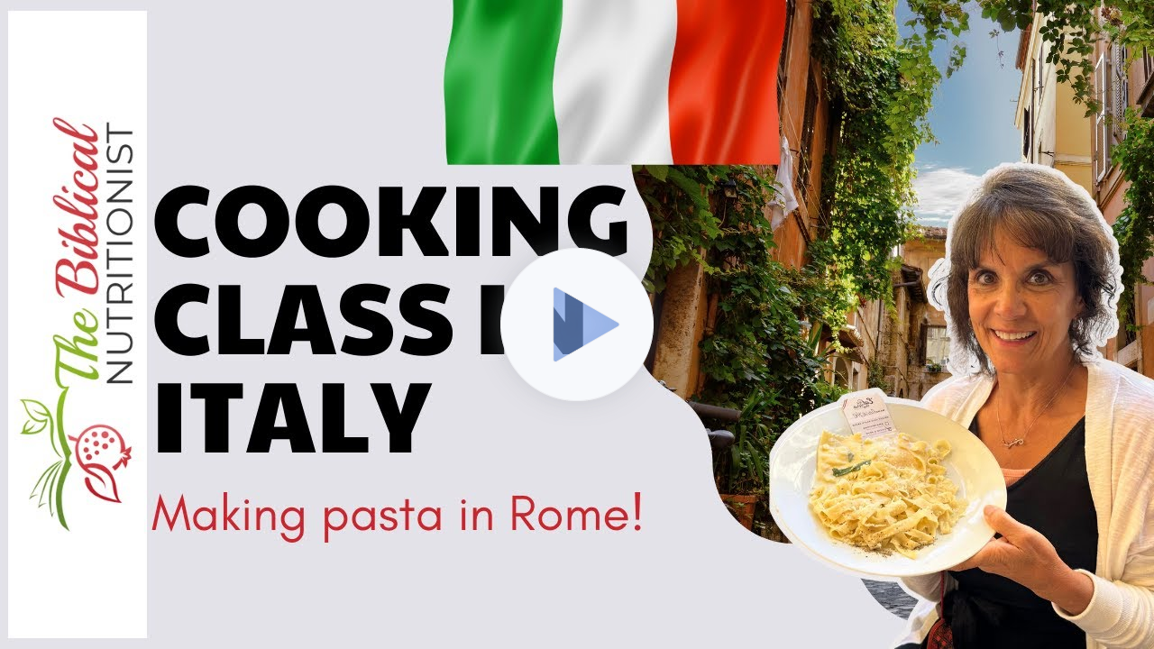 How To Make Homemade Pasta From Scratch | Cooking Class In Rome, Italy