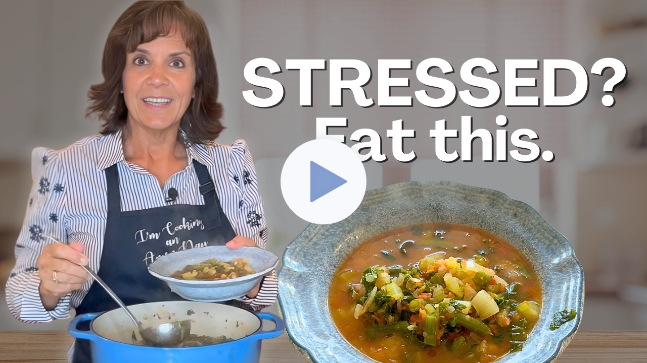 The #1 Best Food for Stress | My Anti-Stress Soup Recipe