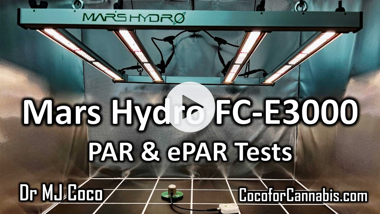 Mars Hydro FC-E3000 PAR & ePAR Tests and Review