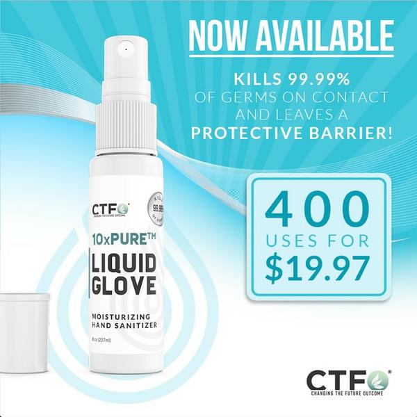 Liquid Glove!  Sanatizer