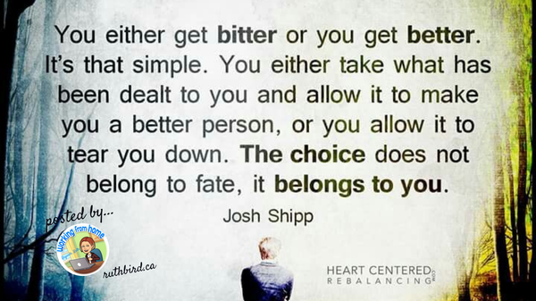 Bitterness, regret ruin your business