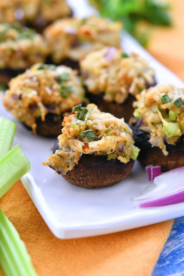 Crab Stuffed Mushrooms