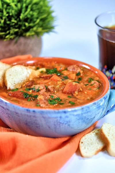 Sausage Lentils Soup