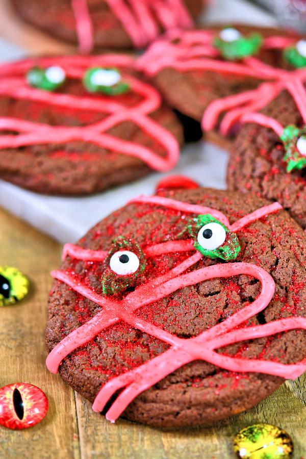 Halloween Chocolate Cookies