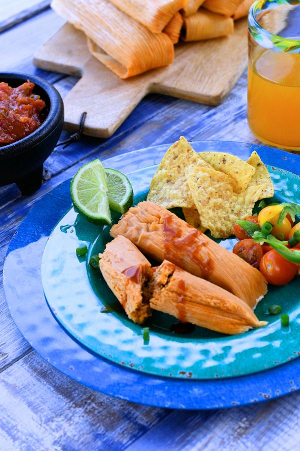 Chorizo Ground Beef Tamales