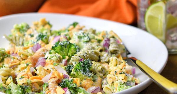 Broccoli Cheddar Pasta Salad Walmart Copycat
