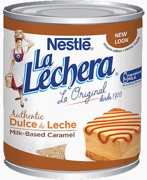 can of Nesle dulce de leche