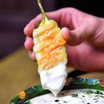 puff pastry jalapeno poppers dipped in ranch