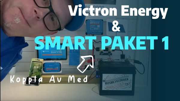 Victron Energy Smart Paket | SmartShunt, SmartSolar och Smart Battery
Sense