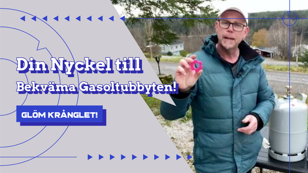 Husbiltips - Gasolnyckel för Enkla och Bekväma byten av Gasoltub!