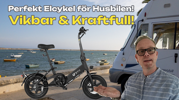 DYU C3 – Elcykel för Husbilsäventyr: Kompakt, Kraftfull & Vikbar!