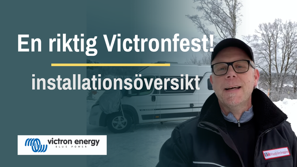 Victron Energy Produkter i Husbilen - Installationsöversikt