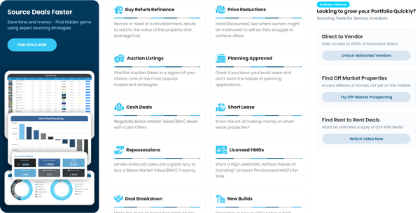 Deal Finder Sourcing Strategies