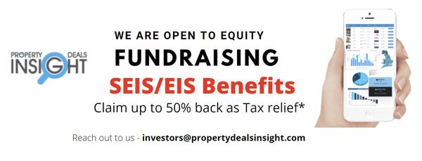 Become Part of the Journey at Property Deals Insight, Claim back 50% tax in SEIS/ EIS Tax benefits