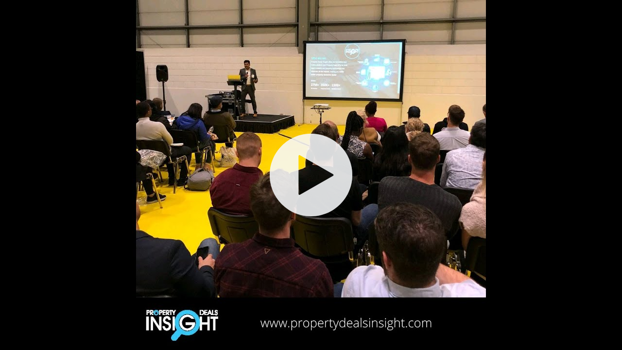 Property Investor Show - Property Deals Insight Key note speech and more