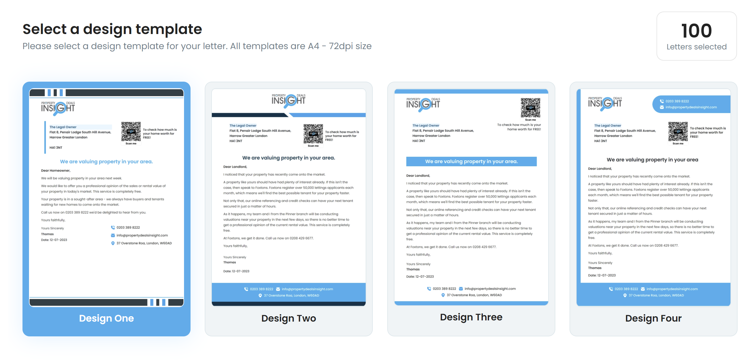 Directmail Design Templates