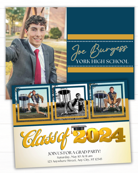 custom graduation invitation