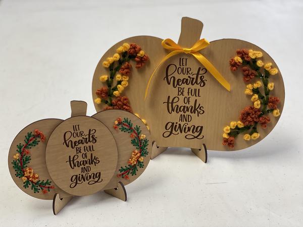 Pumpkin Embroidery Kits