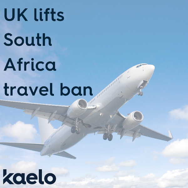 UK Lifts SA travel ban